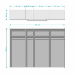 Armoire SKØP Gloss Reflect -HOME24 Soldes 1000303434 211201 112525001037 SKETCH DETAILS P000000001000303434 sketch