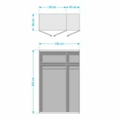 Armoire SKØP XVI -HOME24 Soldes 1000309547 211201 15090300612 SKETCH DETAILS P000000001000309547 sketch