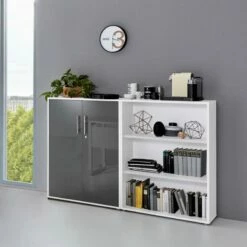 Armoire De Bureau Avin - 2 éléments -HOME24 Soldes 1000332896 220304 020 MOOD DETAILS P000000001000332896 mood