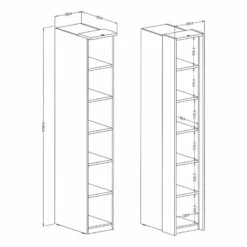 Étagère Optima -HOME24 Soldes 1000337674 220309 500 SKETCH DETAILS P000000001000337674 sketch