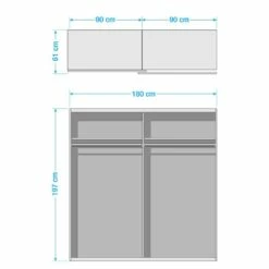 Armoire à Portes Coulissantes Subito Pur -HOME24 Soldes 1000339438 220310 500 SKETCH DETAILS P000000001000339438 sketch