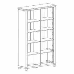 Vitrine Haute Emmanuela -HOME24 Soldes 1000339983 220317 501 SKETCH DETAILS P000000001000339983 sketch