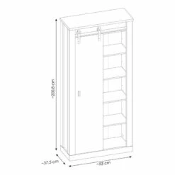Armoire D’entrée Shutter I -HOME24 Soldes 1000348692 220505 500 SKETCH DETAILS P000000001000348692 sketch