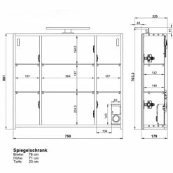 Armoire De Toilette Yonkers -HOME24 Soldes 1000353387 220524 500 SKETCH DETAILS P000000001000353387 sketch