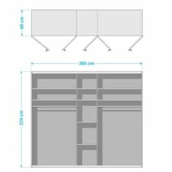 Armoire Morgenland -HOME24 Soldes 1000355107 220908 500 SKETCH DETAILS P000000001000355107 sketch