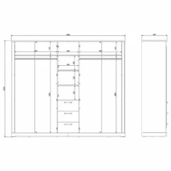 Armoire Letten -HOME24 Soldes 1000360490 220819 500 SKETCH DETAILS P000000001000360490 sketch