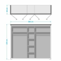 Armoire Mysen -HOME24 Soldes 1000363015 220913 500 SKETCH DETAILS P000000001000363015 sketch