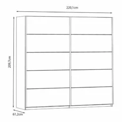 Armoire Buren -HOME24 Soldes 1000363824 220803 500 SKETCH DETAILS P000000001000363824 sketch