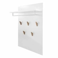 Porte-manteau Mural LINDHOLM à étagère