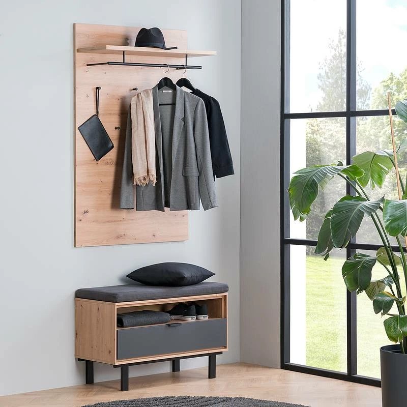 Porte-manteau mural Leox 7 Porte-manteau mural Leox – Image 5