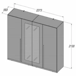 Armoire Helo -HOME24 Soldes 1000365826 220909 500 SKETCH DETAILS P000000001000365826 sketch