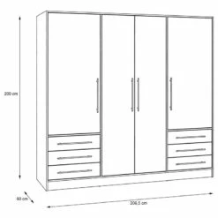Armoire Mindelberg II -HOME24 Soldes 1000365861 220909 500 SKETCH DETAILS P000000001000365861 sketch