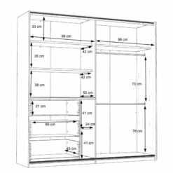Armoire à Portes Coulissantes Yutta 23 Armoire à Portes Coulissantes Yutta -HOME24 Soldes 1000366210 220913 501 SKETCH DETAILS P000000001000366210 sketch