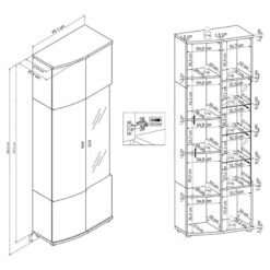 Vitrine Intento I -HOME24 Soldes 1000367139 220930 500 SKETCH DETAILS P000000001000367139 sketch