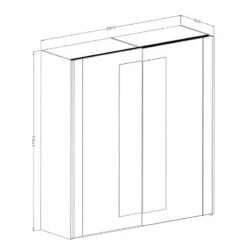 Armoire à Portes Coulissantes Kalbarri -HOME24 Soldes 1000367268 221005 500 SKETCH DETAILS P000000001000367268 sketch