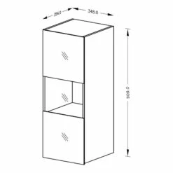 Vitrine Murale Habas I -HOME24 Soldes 1000369171 221221 500 SKETCH DETAILS P000000001000369171 sketch