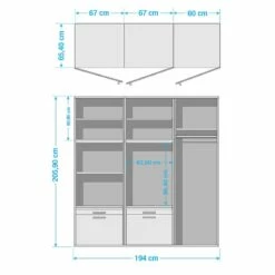 Armoire Pour Machine à Laver Kielce X -HOME24 Soldes 1000370872 230310 500 SKETCH DETAILS P000000001000370872 sketch