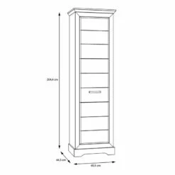 Armoire D’entrée New Dessa 14 Armoire D’entrée New Dessa -HOME24 Soldes 1000372769 230124 500 SKETCH DETAILS P000000001000372769 sketch