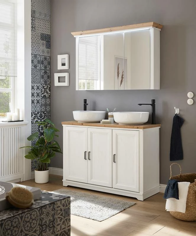 Meuble Double Vasque Jasmund 4 Meuble Double Vasque Jasmund – Image 2