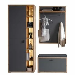 Ensemble D’entrée Laxou - 3 éléments -HOME24 Soldes 1000376055 230330 070 DETAILS P000000001000376055