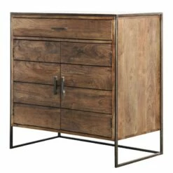 Armoire à Chaussures Bois Massif Tucson