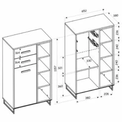 Armoire Midi Ariana -HOME24 Soldes 1000378176 230322 500 SKETCH DETAILS P000000001000378176 sketch