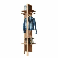 Porte-manteau En Bois Massif Verwood