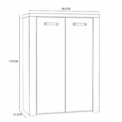 Meuble à Chaussures Nelke -HOME24 Soldes 1000396011 230706 500 SKETCH DETAILS P000000001000396011 sketch