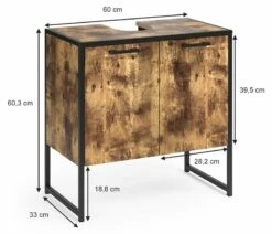 Meuble Sous-lavabo Fyrk Vieux Bois/noir -HOME24 Soldes 107533bbb4554a29a34cf107088d85d4.cropped 32 147 927 795.processed