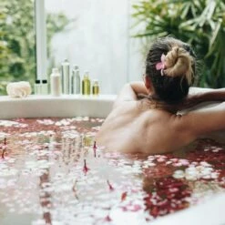 Placard Salle De Bain Blanc Porte Bambou -HOME24 Soldes 110661f98cee4172b0bbf7c1a0eb8021