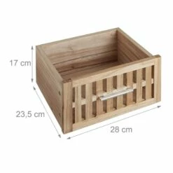Meuble De Salle De Bain étroit Noyer -HOME24 Soldes 1174892810c3459fab74fc24731f76c2