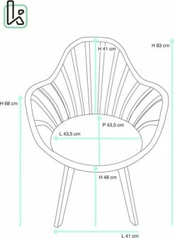 KAYELLES Chaise à Barreaux BOLD+ -HOME24 Soldes 117de372ab2647a49b4c2e96bdf84a98
