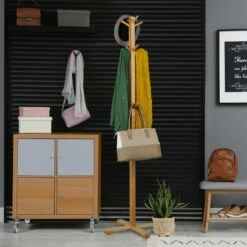 Porte-manteau Bambou Avec 12 Crochets -HOME24 Soldes 12e267fc1ee34761a04e7a1687a58793