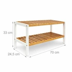 Étagère à Chaussures En Bambou -HOME24 Soldes 12e9061b5611491e9e5d5521cedb93cd