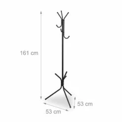 Porte-manteau Métal Noir -HOME24 Soldes 13169725bb4d48888e391c89917f3d0c