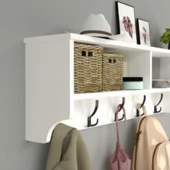 Portemanteau Åstorp à 15 Crochets Blanc -HOME24 Soldes 1319b65476c94400927e1e3ef36555d1