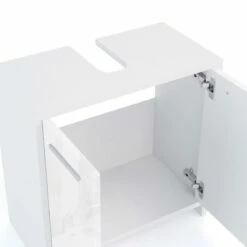 Meuble Sous-lavabo Kiko Blanc Brillant -HOME24 Soldes 13233b9e33a142688c8b566a37a6e68e