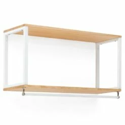 Étagère Portemanteau 30x120x55cm BL-NA
