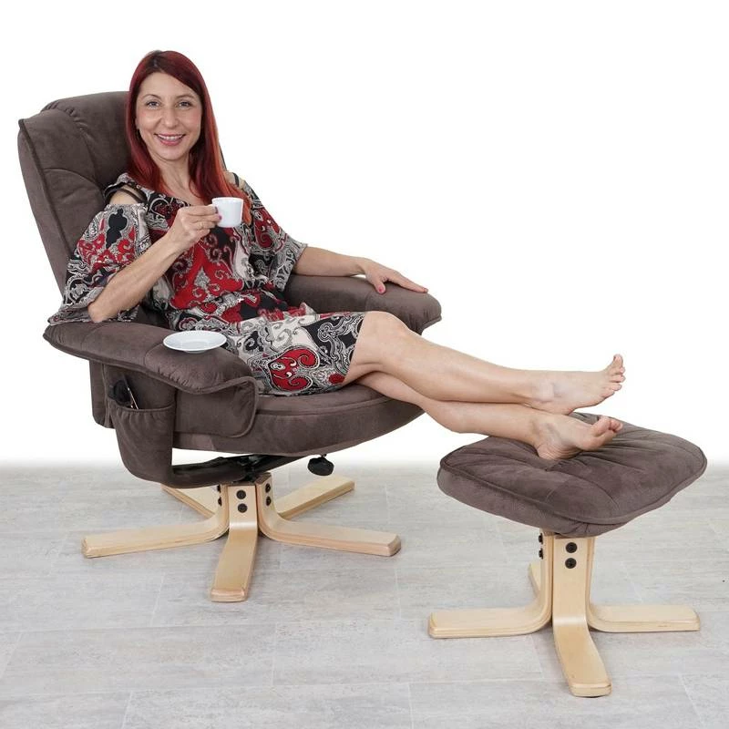 Fauteuil Relax M56 Avec Tabouret 5 Fauteuil Relax M56 Avec Tabouret – Image 3