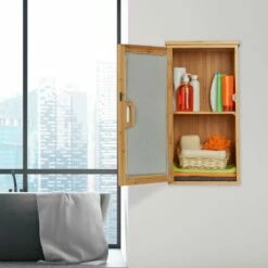 Armoire Murale De Salle De Bain Bambou -HOME24 Soldes 147e26f6b4854c20aeafb4a5df661bdf