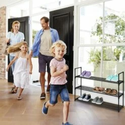 Étagère à Chaussures Métal Noir -HOME24 Soldes 149e0eb55e214d1f9e61eb3b2539bbb9