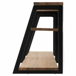 Étagère Polygonal Ascendant 120x35 Noir -HOME24 Soldes 15bc054e6a48475eb9931c484f01f05b