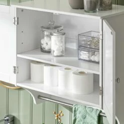 Meuble Haut De Salle De Bain BZR84-W -HOME24 Soldes 15bcbf02091345868251c42a860db416