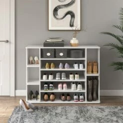 Meuble à Chaussures Levin Blanc -HOME24 Soldes 15d6a8855a684650ac041511a5f05181