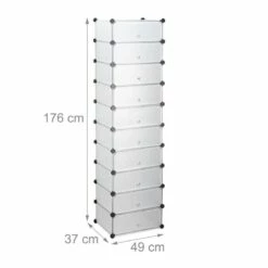 Meuble Chaussures Rangement 10 Casiers 41 Meuble Chaussures Rangement 10 Casiers -HOME24 Soldes 17ddd4cf5952427987d63cf5d4c6e057