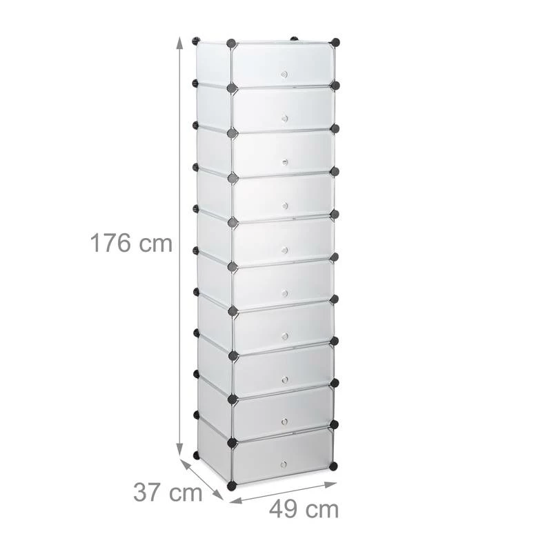 Meuble Chaussures Rangement 10 Casiers 22 Meuble Chaussures Rangement 10 Casiers – Image 20