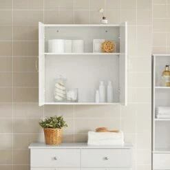 Meuble Haut De Salle De Bain FRG231-W -HOME24 Soldes 181db3d794734dc1881323bc801eaa26