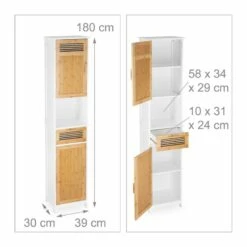 Armoire Salle De Bain 2 Portes 1 Tiroir 15 Armoire Salle De Bain 2 Portes 1 Tiroir -HOME24 Soldes 1838f8a2adc14749bc2f3a1c962771f2