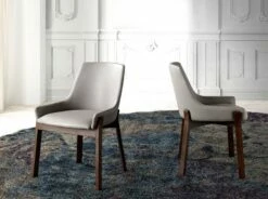 Chaise En Simili Cuir Et Bois Noyer -HOME24 Soldes 1b5f806137e84c6b8083f99c0688146e