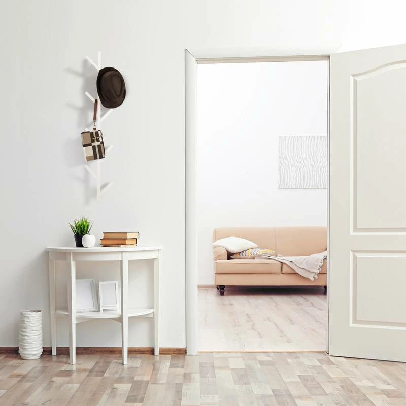 Portemanteau Blanc En Forme D’arbre 4 Portemanteau Blanc En Forme D’arbre – Image 2